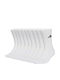 adidas Essentials Athletic Socks White 10 Pairs