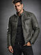 Leather Jacket Biker Black