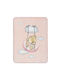 Interbaby Blanket Spanish Nursery Swaddling Blankets Pink 80x90cm