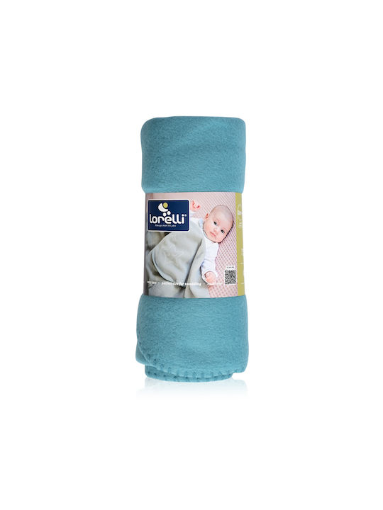 Lorelli Decke Wickeltücher für Kinderzimmer Vlies Gray 75x100cm