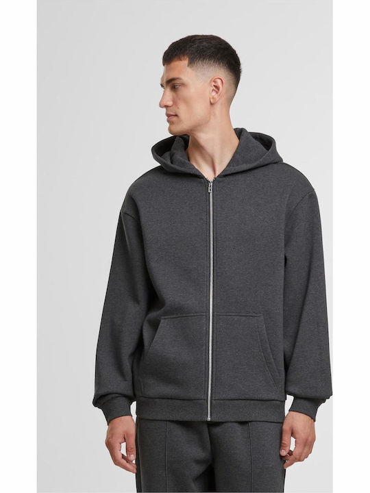 Urban Classics Яке с Качулка Charcoal