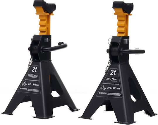 Kraft & Dele Set Trepiede de Susținere pentru Vehicule cu Capacitate de Ridicare până la 2 Tone