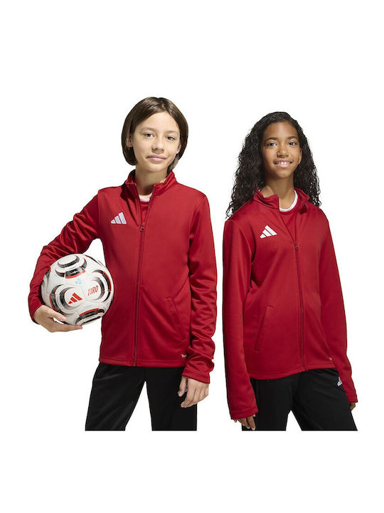 adidas Athletic Kids Cardigan Red