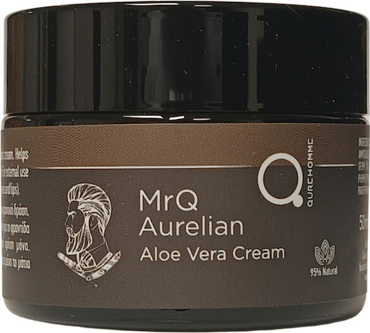 Qure MrQ Aurelian Moisturizing Cream Body with Aloe Vera for All Skin Types