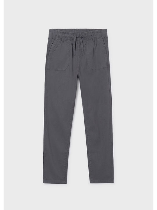 Pantaloni din In pentru Copii Gri