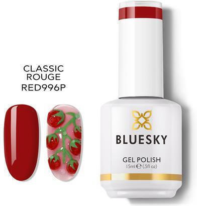 Bluesky Uv Color Halb-permanenter Nagellack Rouge 15ml 15ml 1Stück