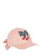 Konges Slojd Kids' Hat Jockey Fabric Pink