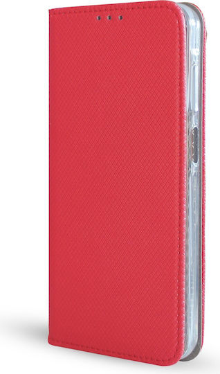 Pocket Book Piele / Silicon Roșu (Moto G42)