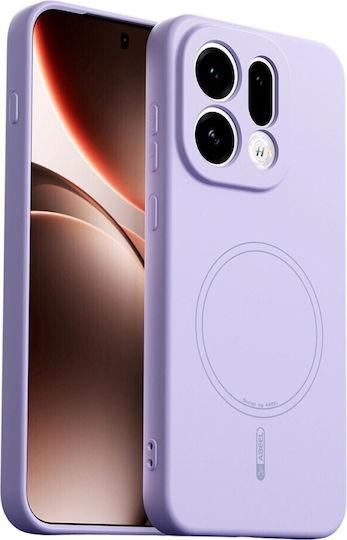 Abeel Back Cover Σιλικόνης Μωβ (Oppo Find X9 5G)