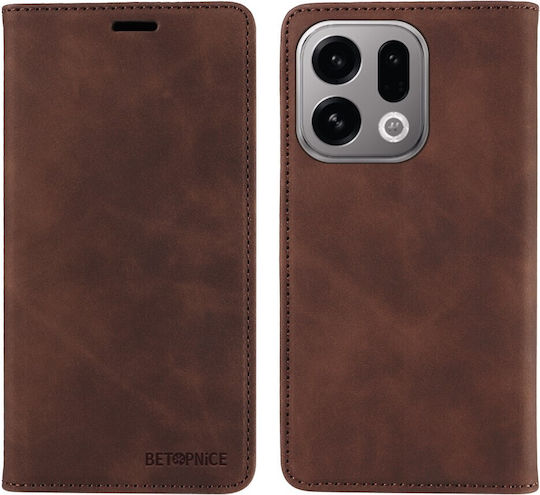 Betopnice 003 Book Brown (Oppo Find X9 5G)