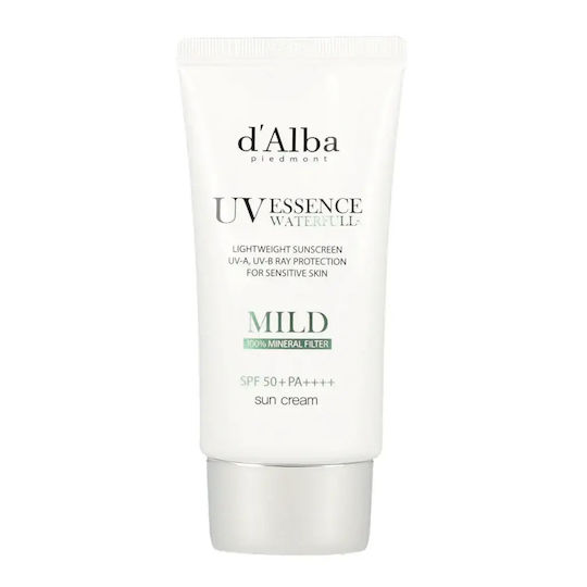 d'Alba Waterfull Mild Mineral Sonnenschutz Gesicht SPF50+ 50ml