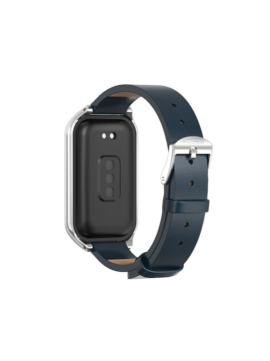 Xiaomi Smart Band 8 Active Mijobs Λουράκι Συνθετικό Δέρμα Blue