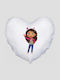 Heart Pillow Size 41x39cm Gabby's Dollhouse Gabi Dollhouse White