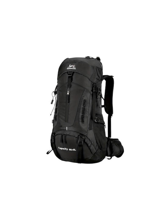 Ορειβατικό Σακίδιο 70lt Μαύρο Expedition