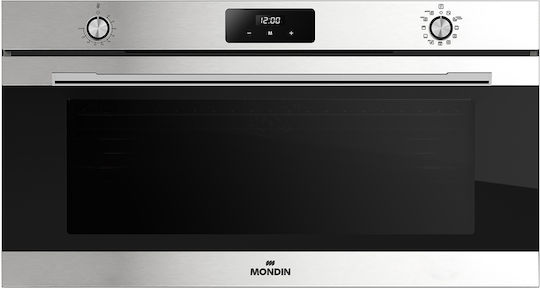 Mondin Aufsatzbackofen ohne Kochfelder 103lt P89.5cm Inox