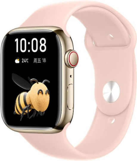 Tx10 Pro Max 49mm Smartwatch with Heart Rate Monitor (Pink)