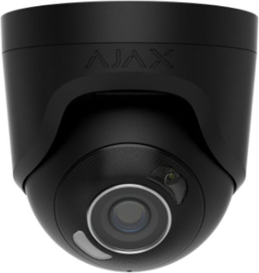 Ajax Systems Turret Cam HL IP Κάμερα Παρακολούθησης 4K Αδιάβροχη με Μικρόφωνο και Φακό 2.8mm