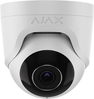 Ajax Systems 64929.197.WH1 Κάμερα Παρακολούθησης 4K Αδιάβροχη με Μικρόφωνο και Φακό 4mm