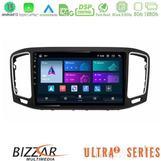Bizzar Car Audio System for Volkswagen Sharan 2015-2023 (Bluetooth/USB/WiFi/GPS/Apple-Carplay/Android-Auto) with Touch Screen 9"