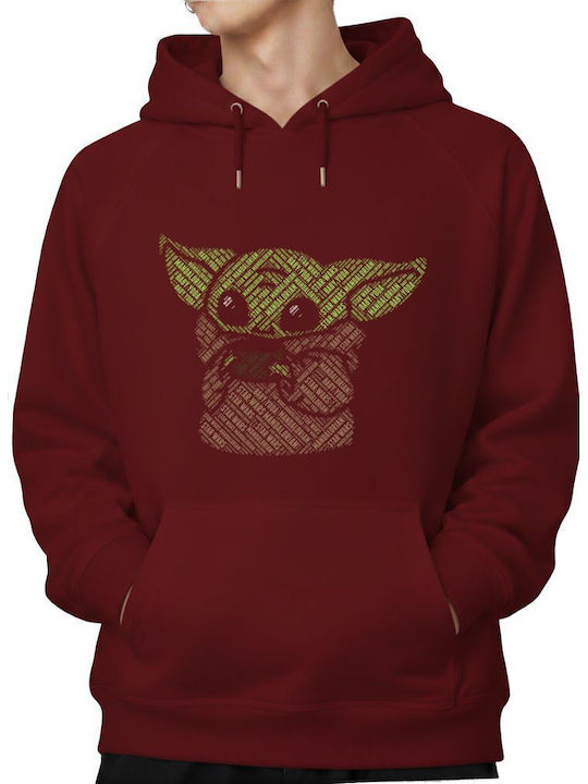 Hoodie Baby-yoda Pop Culture Granat