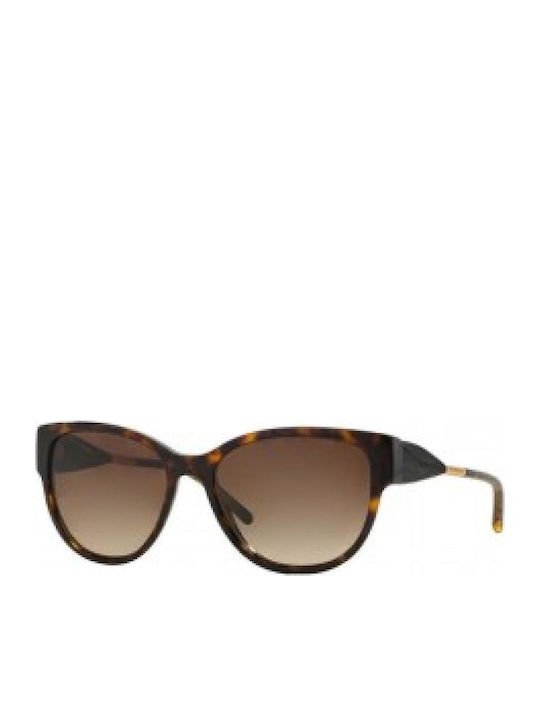Burberry Women's Sunglasses with Brown Frame and Brown Lens