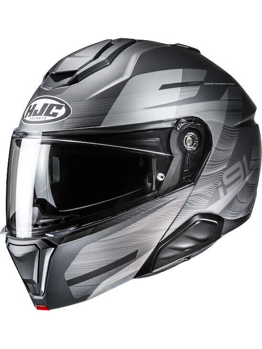 HJC I91 Dusk MC5SF Motorcycle Helmet Flip-Up EC...