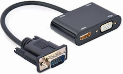 Green Lyca GL70297 HDMI Masculin În HDMI / VGA Masculin