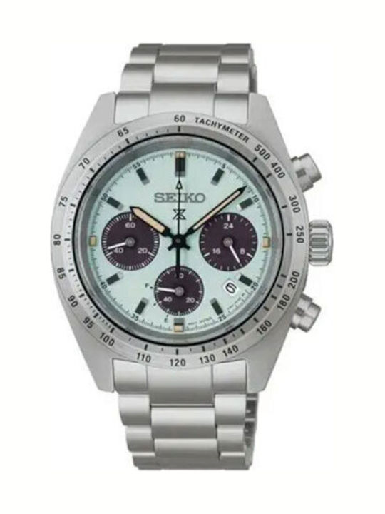 Seiko Prospex Мъжки Часовник На Батерия Сребрист
