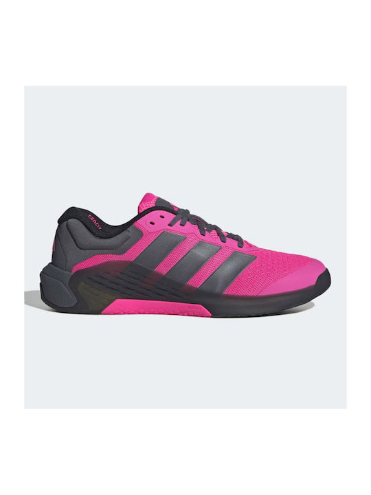 adidas Dropset Herren Sportschuhe Crossfit Rosa...