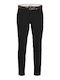 Men's Chino Trousers Regular Fit Black