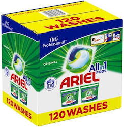 Ariel All In One Офис бюро 60 Капсули 2бр Ariel All In One Офис бюро 60 Капсули 2бр