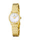 Festina Women's Watch 23mm Battery with Gold Stainless Steel Bracelet