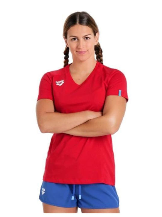Tricou Sportiv Damă Roșu