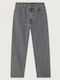 Γυναικείο Jean Παντελόνι σε Ίσια Γραμμή Grey