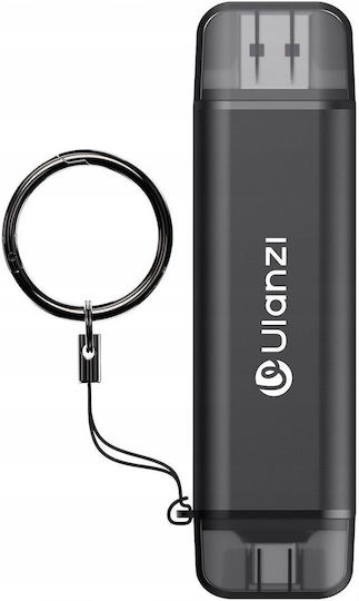 Ulanzi Кард Рийдър USB 2.0 / USB 3.2 за SD Карта