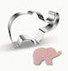 Cookie Cutter Stainless Steel Elephant Shape
