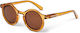 Liewood Darla Στρογγυλά Παιδικά Γυαλιά Ηλίου με Polarized Φακό Κίτρινα