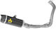 Arrow Full System Exhaust Aluminium Dark Thunder Yamaha Mt-07 '25 71095akn.alum Dark