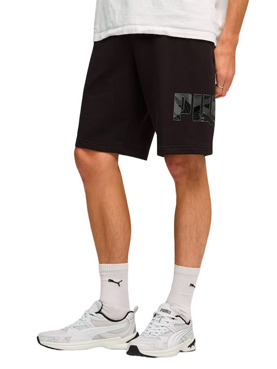 PUMA Ess Logo Мъжка Бермуда Black