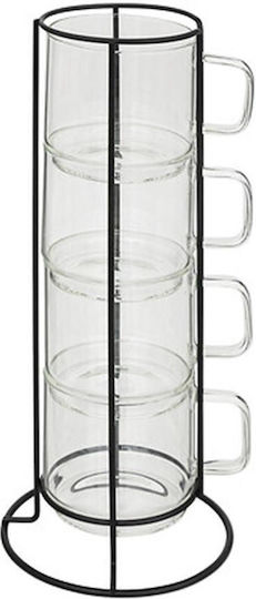 Atmosphera Cup Coffee Glass Transparent