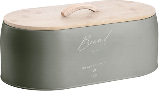Ankor Brotkasten mit Deckel Metallisch 35.5x19.7x12cm Ankor Brotkasten mit Deckel Metallisch 35.5x19.7x12cm