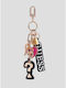 Guess Logo Charm Μπρελόκ Μόδας M7460107 Multi Μαύρο