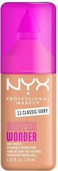 NYX Professional Makeup Make'Em Wonder Liquid Foundation 30ml NYX Professional Makeup Make'Em Wonder Liquid Foundation 30ml