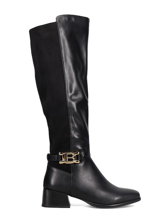 Women's Boots with Zipper Black