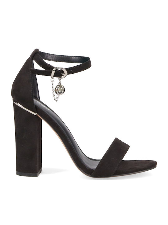 Migato Suede Sandalen Schwarz