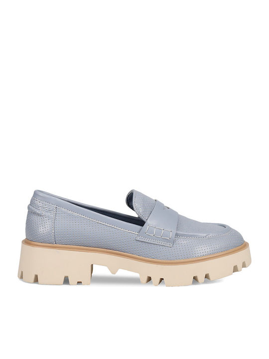 Migato Γυναικεία Loafers σε Μπλε Χρώμα