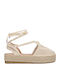 Women's Knitted Espadrilles White