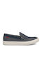 Suede Ανδρικά Loafers σε Μπλε Χρώμα