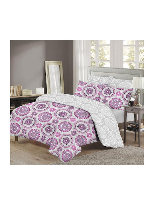 Marwa Sheet Sets Queen 240x260cm. Multicolour 4pcs