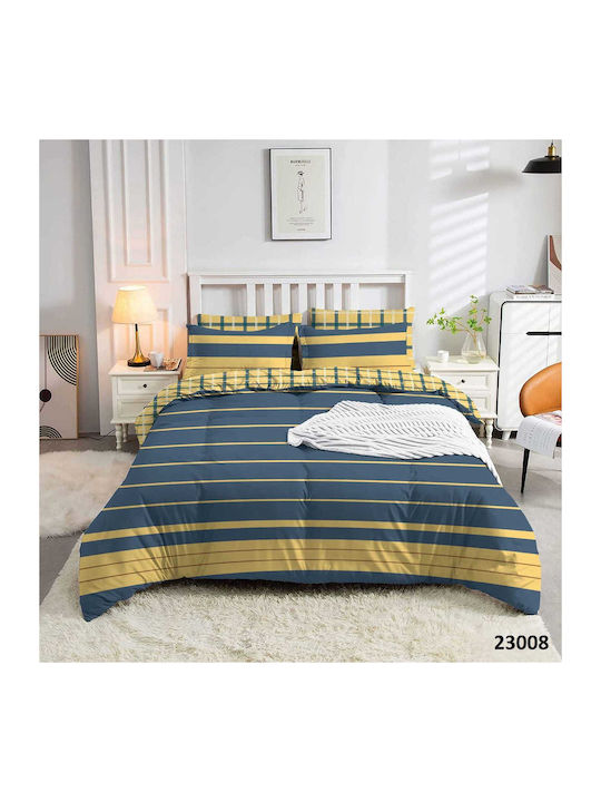 Marwa 23008 Σετ Σεντόνια Υπέρδιπλα 220x260εκ. Π...